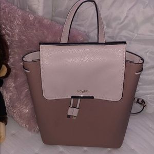 Pink GUESS back pack